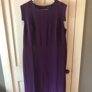 J Crew women’s purple business dress